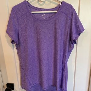 Workout shirt size XL purple